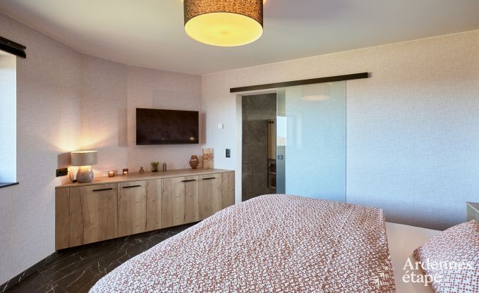 Luxusferienhaus in Butgenbach: Wasserturm mit Sauna, Whirlpool und Panoramablick f�r 6 Personen