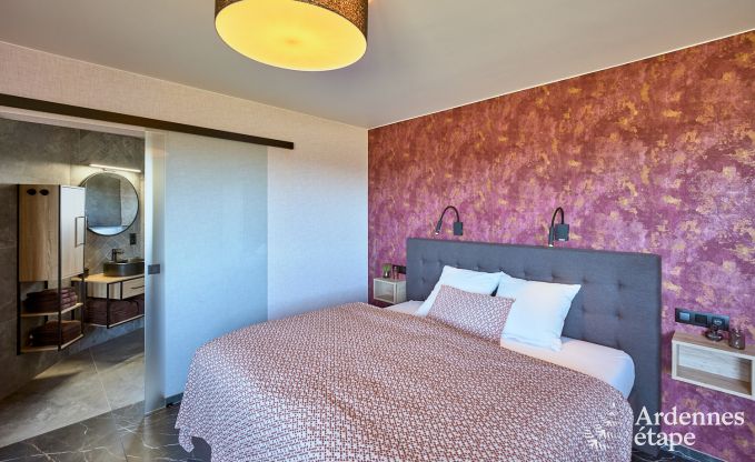 Luxusferienhaus in Butgenbach: Wasserturm mit Sauna, Whirlpool und Panoramablick f�r 6 Personen