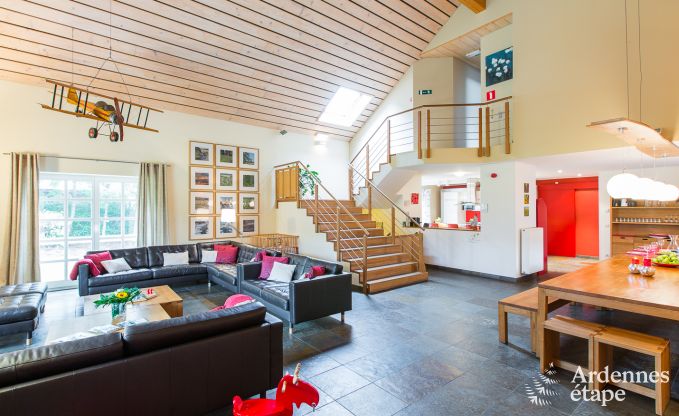 Luxusvilla Btgenbach 26 Pers. Ardennen Schwimmbad Wellness