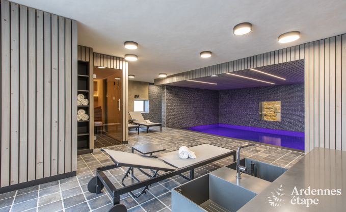 Luxusvilla Butgenbach 28 Pers. Ardennen Schwimmbad Wellness Behinderten gerecht