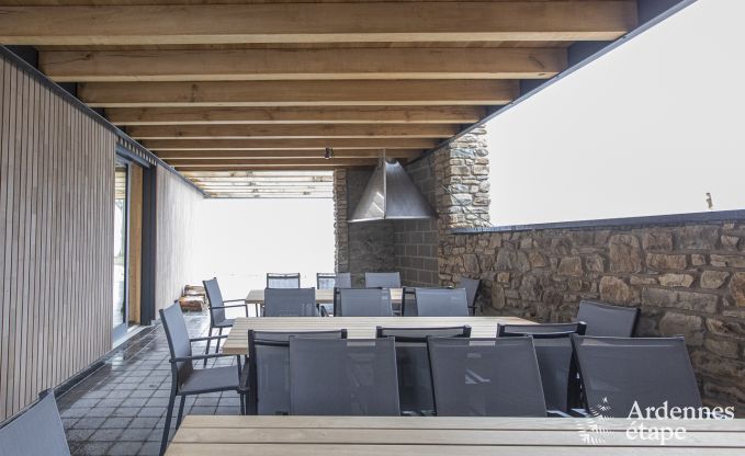 Luxusvilla Butgenbach 28 Pers. Ardennen Schwimmbad Wellness Behinderten gerecht