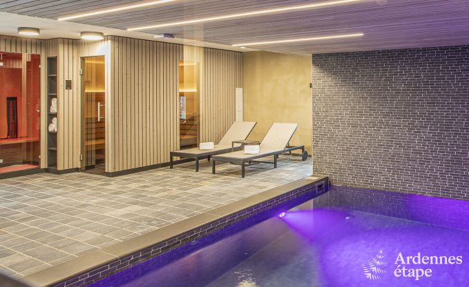Luxusvilla Butgenbach 28 Pers. Ardennen Schwimmbad Wellness Behinderten gerecht