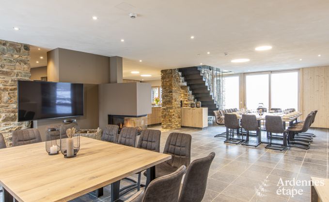 Luxusvilla Butgenbach 28 Pers. Ardennen Schwimmbad Wellness Behinderten gerecht