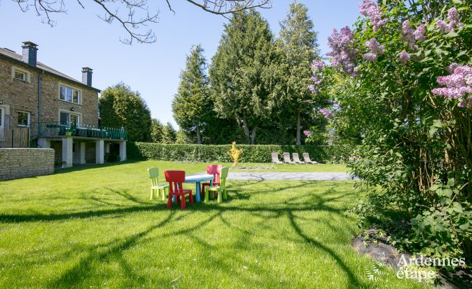 Ferienhaus in den Ardennen für 8 P. mit Garten direkt an der Semois