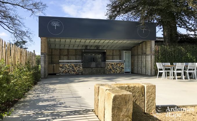 Ferienhaus Chassepierre 50 Pers. Ardennen Schwimmbad Wellness