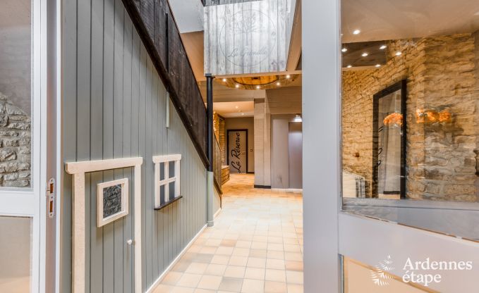 Ferienhaus Chassepierre 50 Pers. Ardennen Schwimmbad Wellness