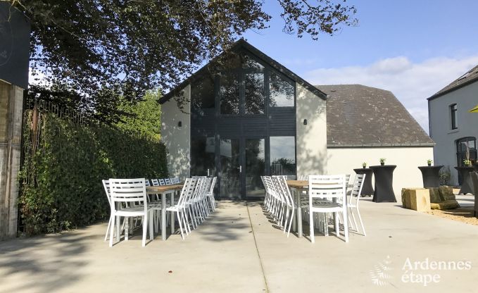 Ferienhaus Chassepierre 50 Pers. Ardennen Schwimmbad Wellness