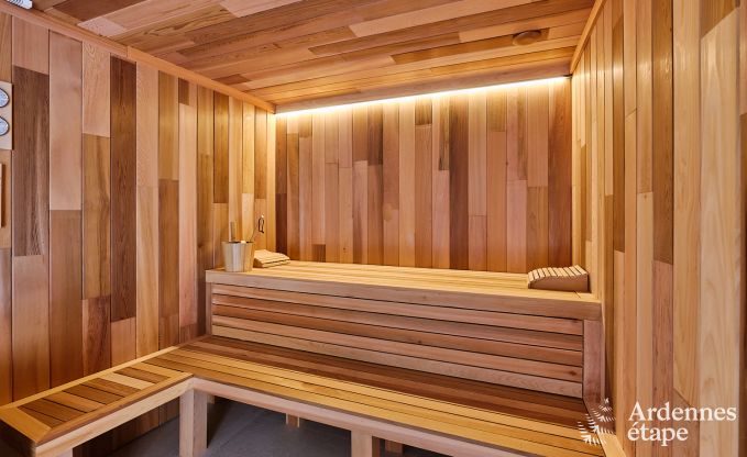 Gerumiges Loft fr 24 Personen in Chaudfontaine mit 10 Schlafzimmern, Wellness mit Sauna und Jacuzzi und Privatterrasse