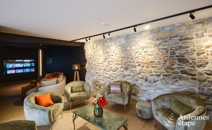 Gerumiges Loft fr 24 Personen in Chaudfontaine mit 10 Schlafzimmern, Wellness mit Sauna und Jacuzzi und Privatterrasse