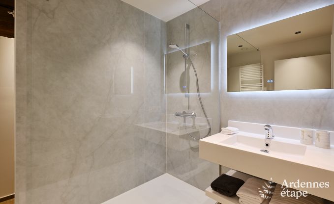 Gerumiges Loft fr 24 Personen in Chaudfontaine mit 10 Schlafzimmern, Wellness mit Sauna und Jacuzzi und Privatterrasse