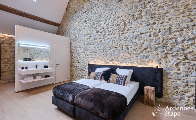 Gerumiges Loft fr 24 Personen in Chaudfontaine mit 10 Schlafzimmern, Wellness mit Sauna und Jacuzzi und Privatterrasse