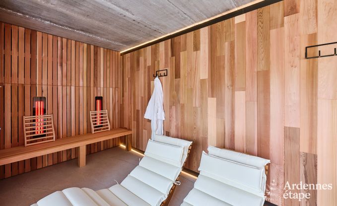 Gerumiges Loft fr 24 Personen in Chaudfontaine mit 10 Schlafzimmern, Wellness mit Sauna und Jacuzzi und Privatterrasse