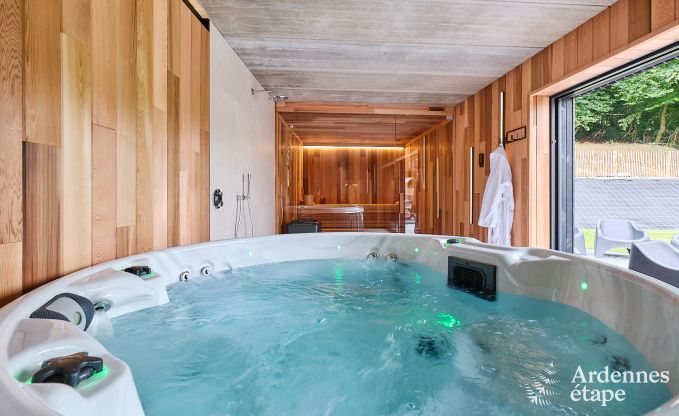 Gerumiges Loft fr 24 Personen in Chaudfontaine mit 10 Schlafzimmern, Wellness mit Sauna und Jacuzzi und Privatterrasse