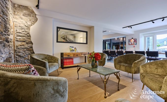 Gerumiges Loft fr 24 Personen in Chaudfontaine mit 10 Schlafzimmern, Wellness mit Sauna und Jacuzzi und Privatterrasse