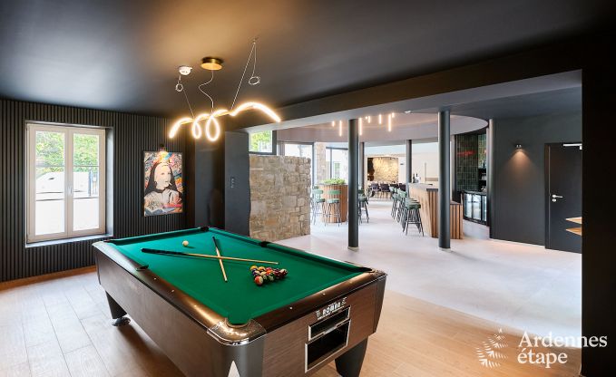 Gerumiges Loft fr 24 Personen in Chaudfontaine mit 10 Schlafzimmern, Wellness mit Sauna und Jacuzzi und Privatterrasse