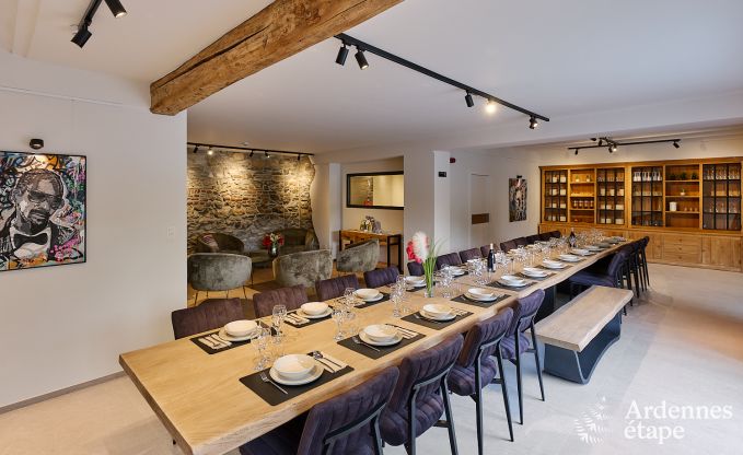 Gerumiges Loft fr 24 Personen in Chaudfontaine mit 10 Schlafzimmern, Wellness mit Sauna und Jacuzzi und Privatterrasse