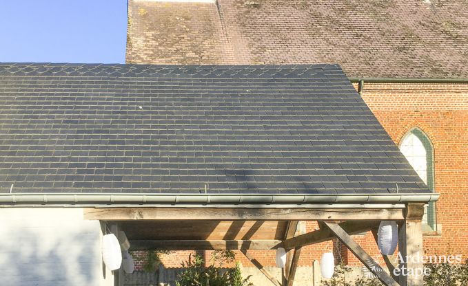 Charmantes Ferienhaus in Chimay f�r 12 Personen mit Sauna, Spielzimmer und privatem Garten