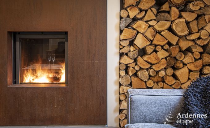 Charmantes Ferienhaus in Chimay f�r 12 Personen mit Sauna, Spielzimmer und privatem Garten