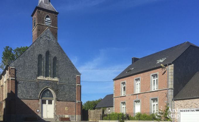 Charmantes Ferienhaus in Chimay f�r 12 Personen mit Sauna, Spielzimmer und privatem Garten