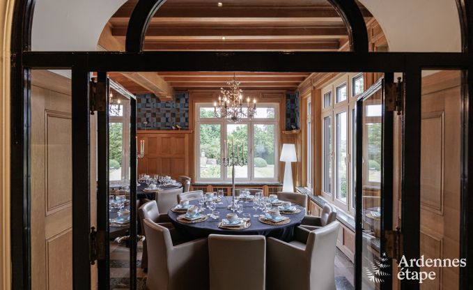 Luxusschloss Chiny 32 Pers. Ardennen Schwimmbad Wellness