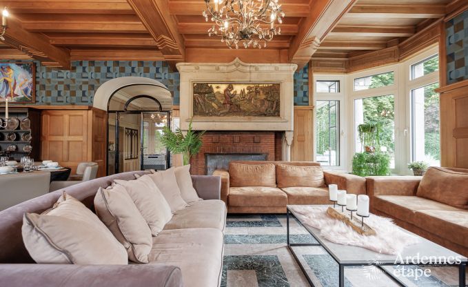 Luxusschloss Chiny 32 Pers. Ardennen Schwimmbad Wellness