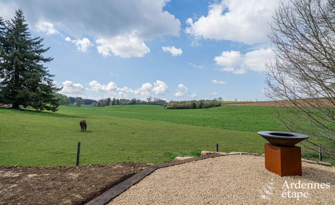 Luxusferienhaus in Ciney: Haus fr 8 Personen mit Innenpool, Sauna und Privatgarten
