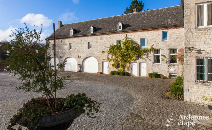 Schloss Ciney 31 Pers. Ardennen Wellness Behinderten gerecht