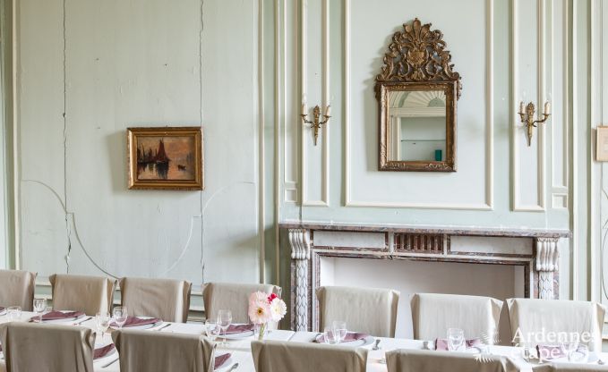 Schloss Ciney 31 Pers. Ardennen Wellness Behinderten gerecht