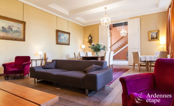 Schloss Ciney 31 Pers. Ardennen Wellness Behinderten gerecht