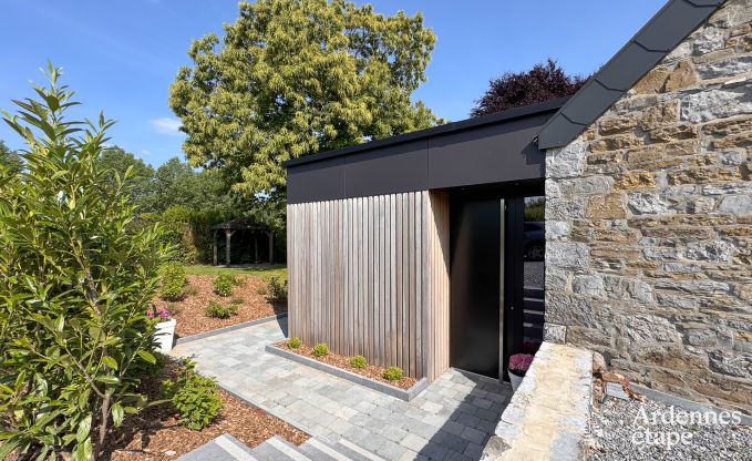 Charmantes H�uschen f�r 2 Personen in Clavier mit Schlafzimmer, Badezimmer, Jacuzzi und Privatgarten