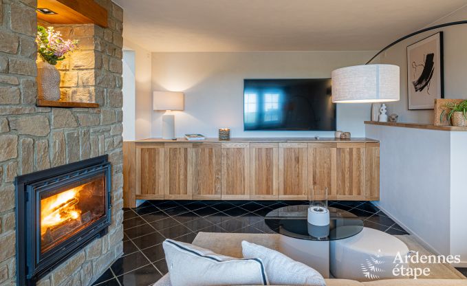 Charmantes H�uschen f�r 2 Personen in Clavier mit Schlafzimmer, Badezimmer, Jacuzzi und Privatgarten