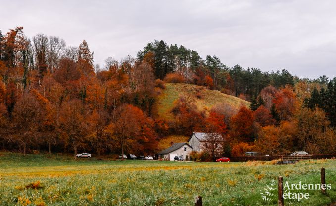 Komfortables Ferienhaus in Clavier f�r 6 Personen mit privatem Garten und Kamin