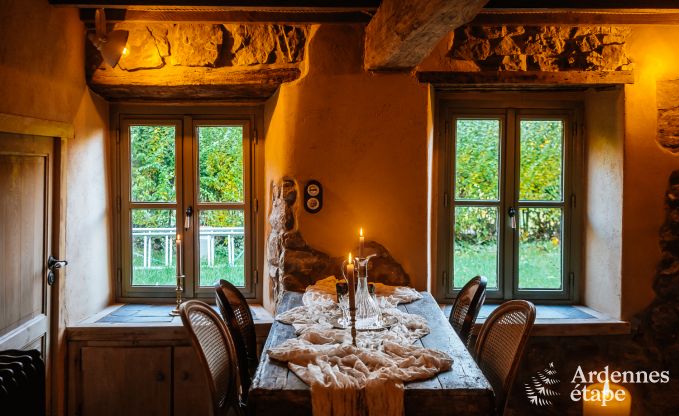 Komfortables Ferienhaus in Clavier f�r 6 Personen mit privatem Garten und Kamin