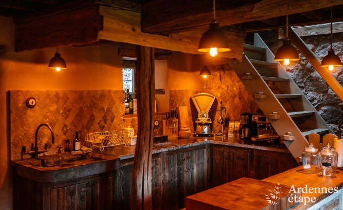 Komfortables Ferienhaus in Clavier f�r 6 Personen mit privatem Garten und Kamin