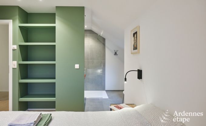 Aufenthalt mit 20 Personen in 3 Ferienhusern auf demselben Gelnde in Coo