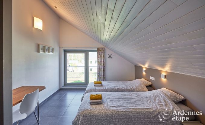 Aufenthalt mit 20 Personen in 3 Ferienh�usern auf demselben Gel�nde in Coo