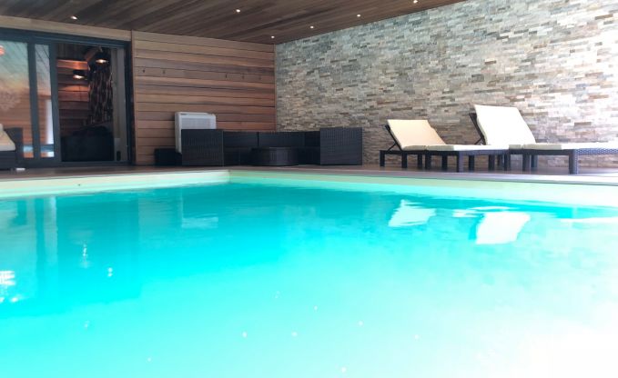 Ferienhaus Coo 8/9 Pers. Ardennen Schwimmbad Wellness