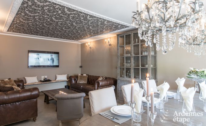 Ferienhaus Coo 8/9 Pers. Ardennen Schwimmbad Wellness