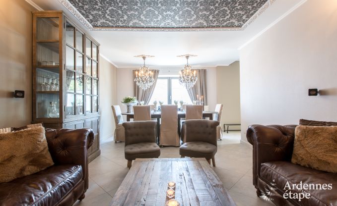 Ferienhaus Coo 8/9 Pers. Ardennen Schwimmbad Wellness