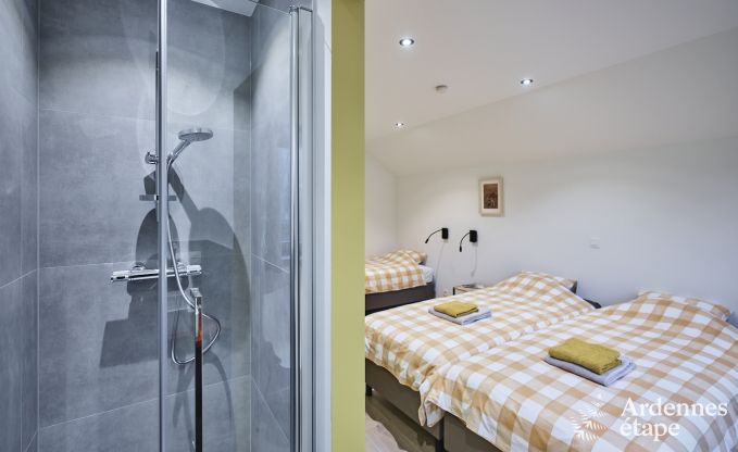 Ferienhaus im Herzen von Coo: moderner Komfort f�r 5 Personen mit Garten und Hund willkommen