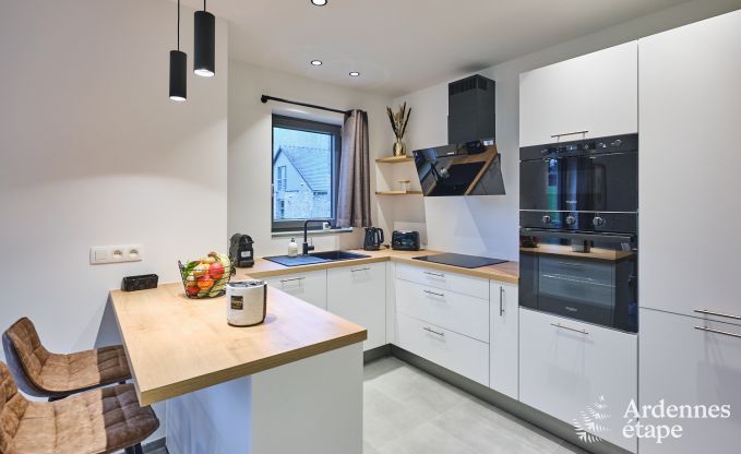 Ferienhaus im Herzen von Coo: moderner Komfort f�r 5 Personen mit Garten und Hund willkommen