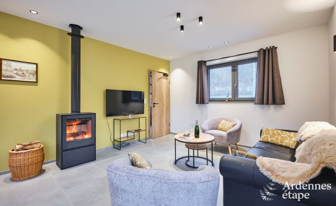 Ferienhaus im Herzen von Coo: moderner Komfort f�r 5 Personen mit Garten und Hund willkommen