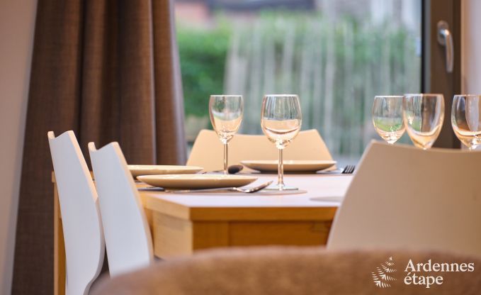 Ferienhaus im Herzen von Coo: moderner Komfort f�r 5 Personen mit Garten und Hund willkommen