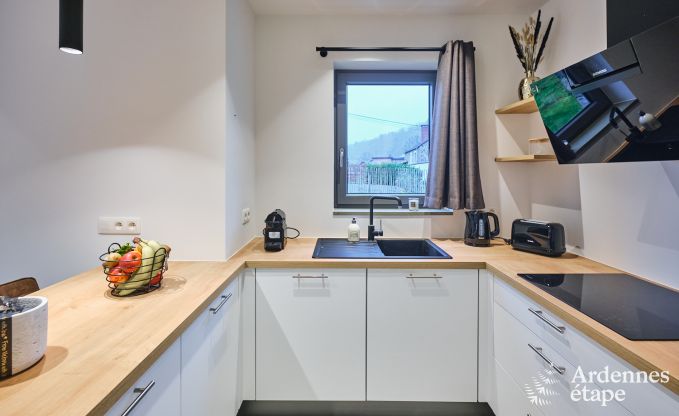 Ferienhaus im Herzen von Coo: moderner Komfort f�r 5 Personen mit Garten und Hund willkommen