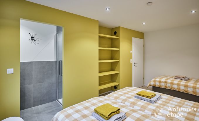 Ferienhaus im Herzen von Coo: moderner Komfort f�r 5 Personen mit Garten und Hund willkommen