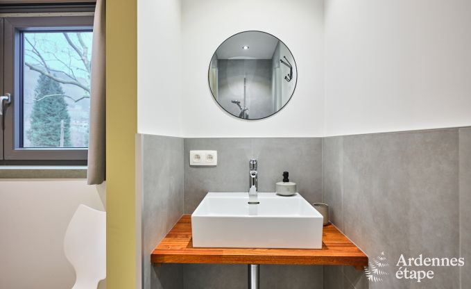 Ferienhaus im Herzen von Coo: moderner Komfort f�r 5 Personen mit Garten und Hund willkommen