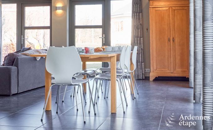 Aufenthalt mit 20 Personen in 3 Ferienhusern auf demselben Gelnde in Coo