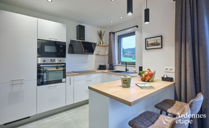 Aufenthalt mit 20 Personen in 3 Ferienhusern auf demselben Gelnde in Coo