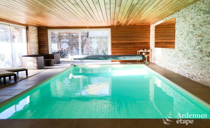 Ferienhaus Coo 8/9 Pers. Ardennen Schwimmbad Wellness
