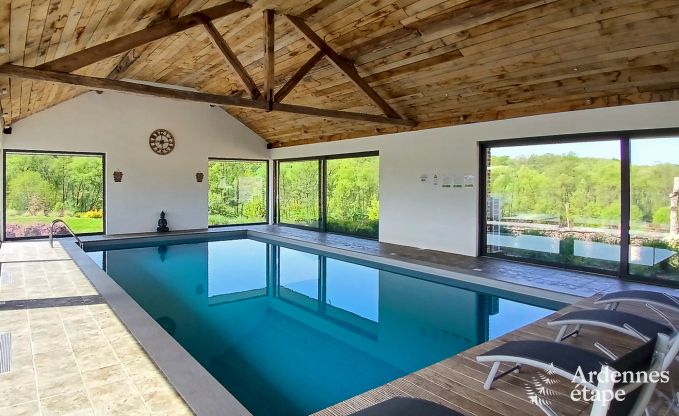 Cottage Couvin 6 Pers. Ardennen Schwimmbad Wellness